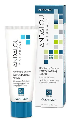 Andalou Naturals Clear Skin Kombucha Enzyme Exfoliating Mask