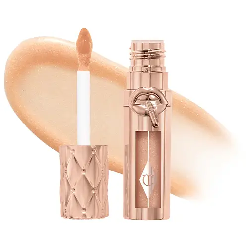 Charlotte Tilbury Pillow Talk Big Lip Plumpgasm Plumping Lip Gloss Nudegasm Diamonds