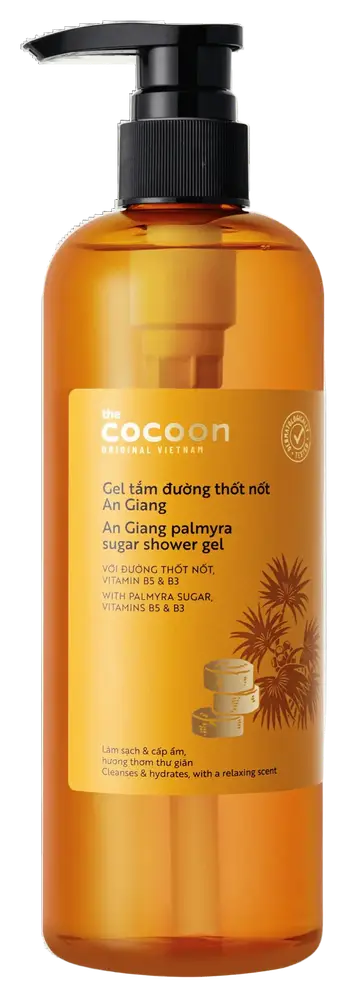 The Cocoon Vietnam An Giang Palmyra Sugar Shower Gel