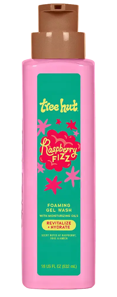 Tree Hut Foaming Gel Wash Raspberry Fizz
