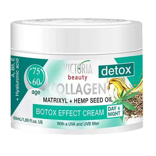 Victoria Beauty Matrixyl & Hemp Seed Oil Botox Effect Face Cream