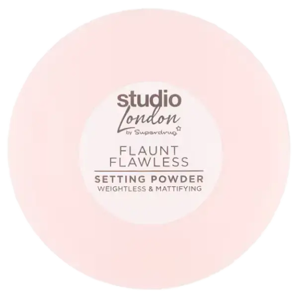 Superdrug Studio London Flaunt Flawless Setting Powder Translucent