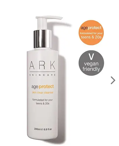 ARK Skincare Ageprotect skin clear cleanser