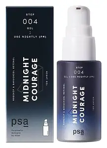 PSA SKIN Midnight Courage Rosehip & Bakuchiol Retinol Night Oil