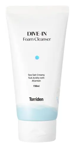 Torriden Dive-In Sea Salt Creamy Sub Acidity Foam Cleanser