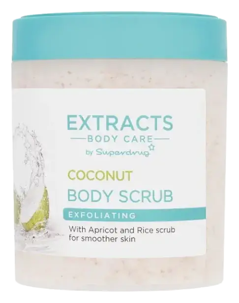 Superdrug Extracts Body Scrub Coconut