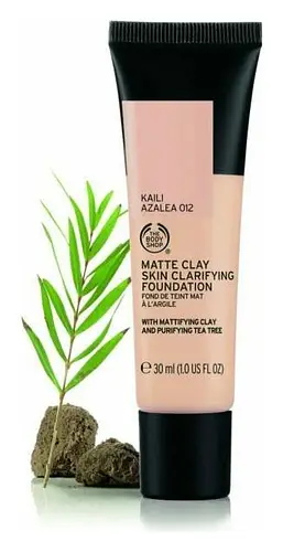 The Body Shop Matte Clay Skin Clarifying Foundation 012 Kaili Azalea