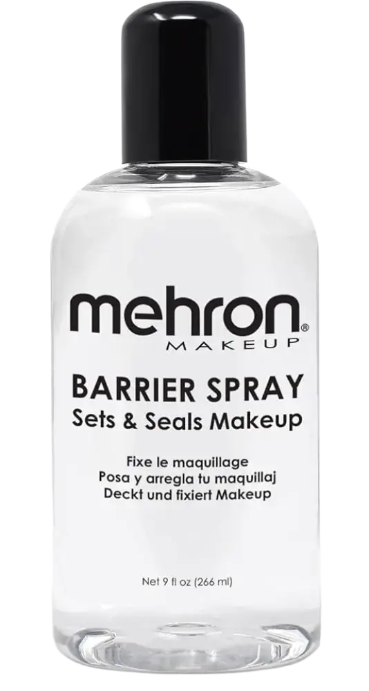 Mehron Makeup Barrier Spray Sets & Seals Makeup