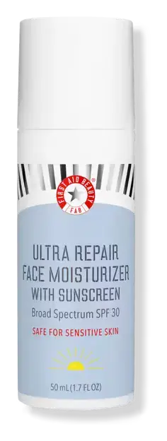 First Aid Beauty Ultra Repair Face Moisturizer With Sunscreen SPF 30