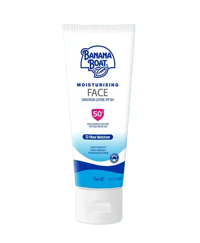 Banana Boat Moisturising Face Sunscreen Lotion SPF 50+