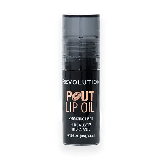 Revolution Beauty Pout Lip Oil Midnight Black