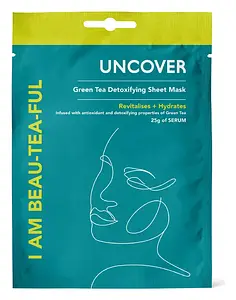 Uncover I Am Beauteaful Green Tea Detoxifying Sheet Mask