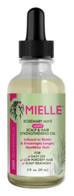 Mielle Organics Rosemary Mint Light Scalp & Hair Strengthening Oil