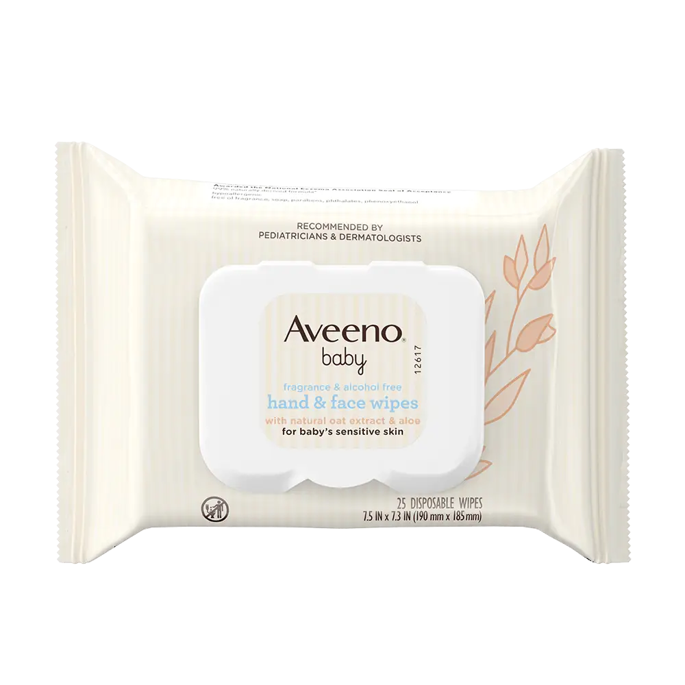 Aveeno Baby Hand & Face Wipes