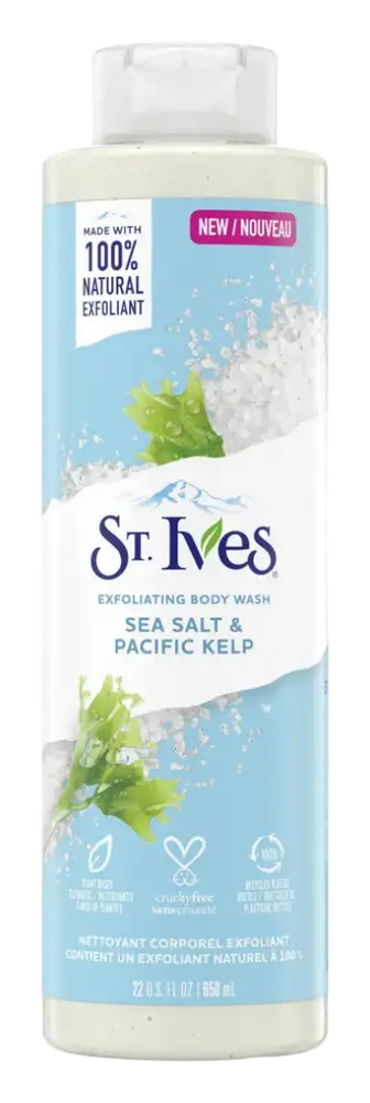St. Ives Exfoliating Body Wash Sea Salt & Pacific Kelp