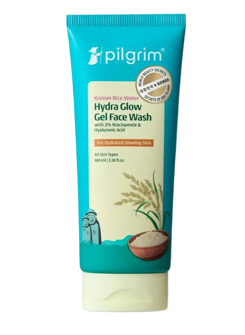 Pilgrim Korean Rice Water Hydra Glow Gel Face Wash
