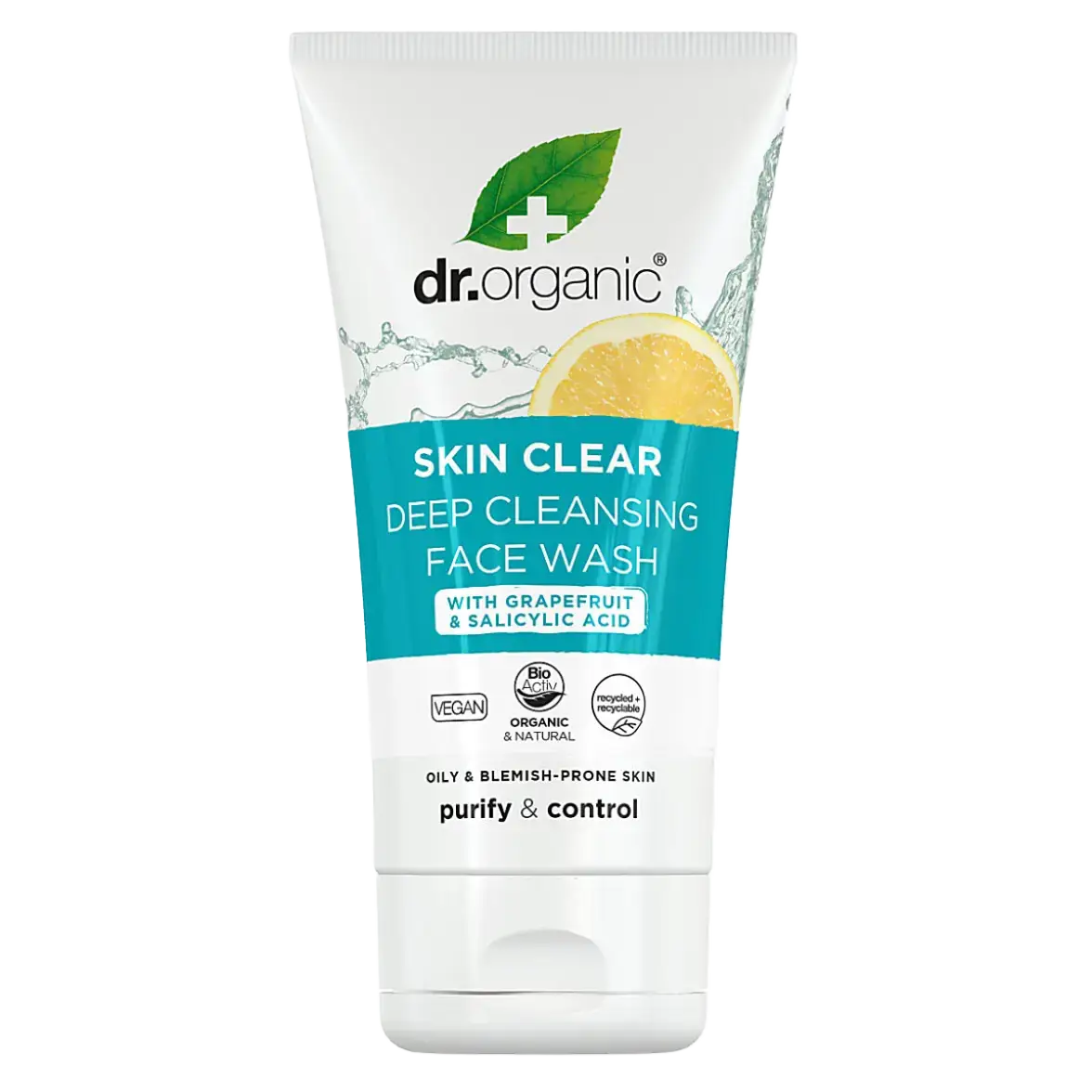 Dr. Organic Skin Clear Deep Cleansing Face Wash