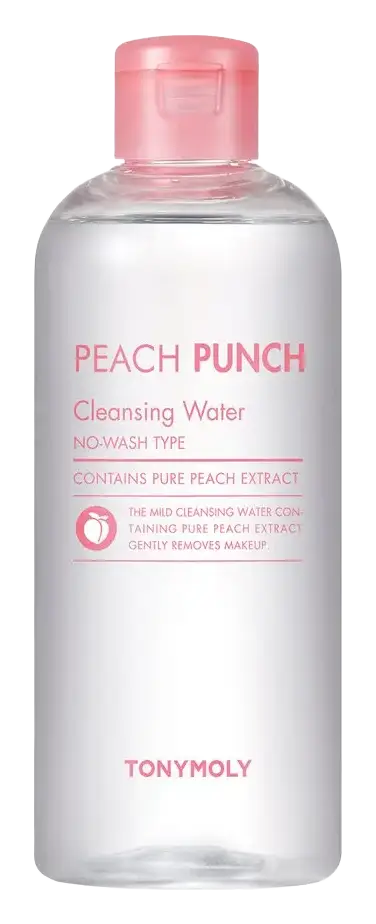 TONYMOLY Peach Punch Cleansing Water No-Wash Type