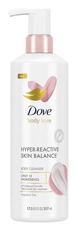 Dove Body Love Hyper-Reactive Skin Balance Body Cleanser