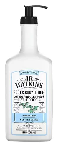 J.R. Watkins Foot & Body Lotion Peppermint