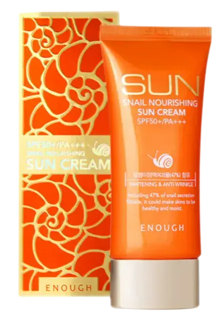 Enough Snail Nourishing Sun Cream SPF50+ PA+++