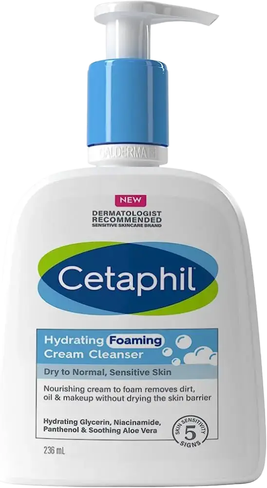 Cetaphil Hydrating Foaming Cream Cleanser Europe