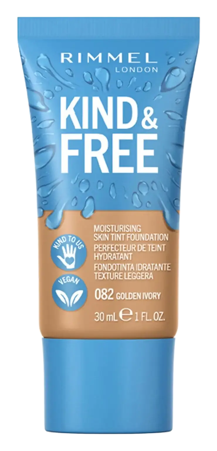 Rimmel London Kind + Free Moisturising Skin Tint 082 Golden Ivory