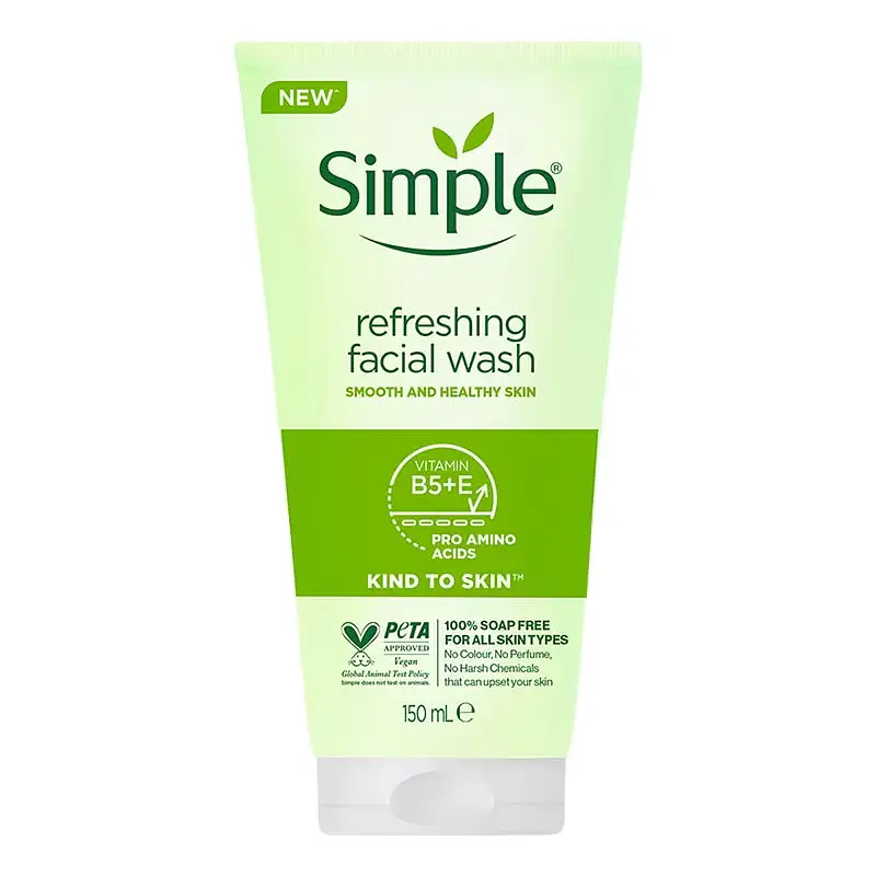 Simple Skincare Kind To Skin Refreshing Facial Wash Indonesia