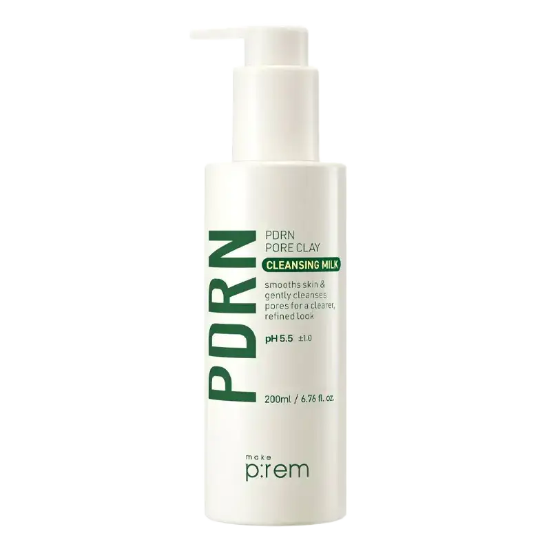 Make p:rem PDRN Pore Clay Cleansing Milk