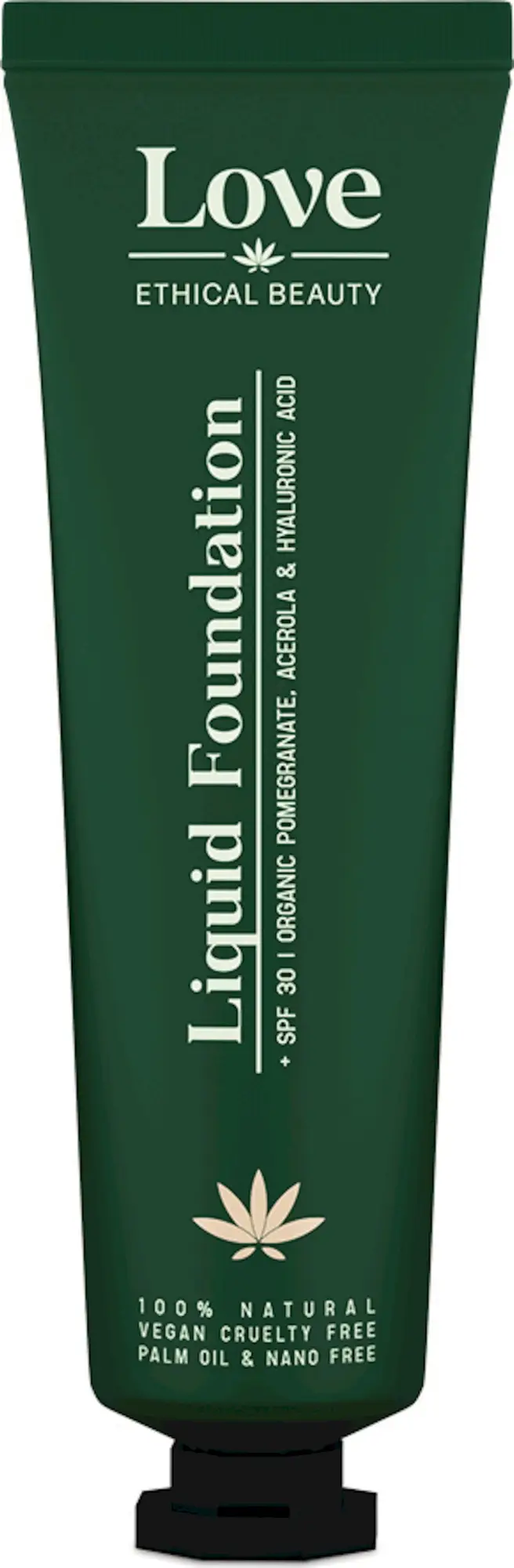 Love Ethical Beauty Liquid Foundation SPF 30 Cream