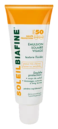 Biafine Emulsion Solaire Visage SPF 50