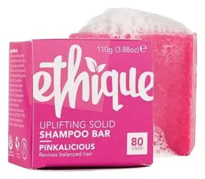 Ethique Pinkalicious Uplifting Solid Shampoo Bar