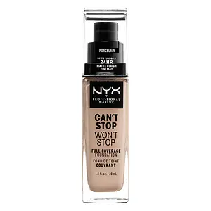 NYX Cosmetics Can't Stop Won't Stop Full Coverage Foundation 03 Porcelain