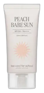 Too Cool For School Peach Bare Sun