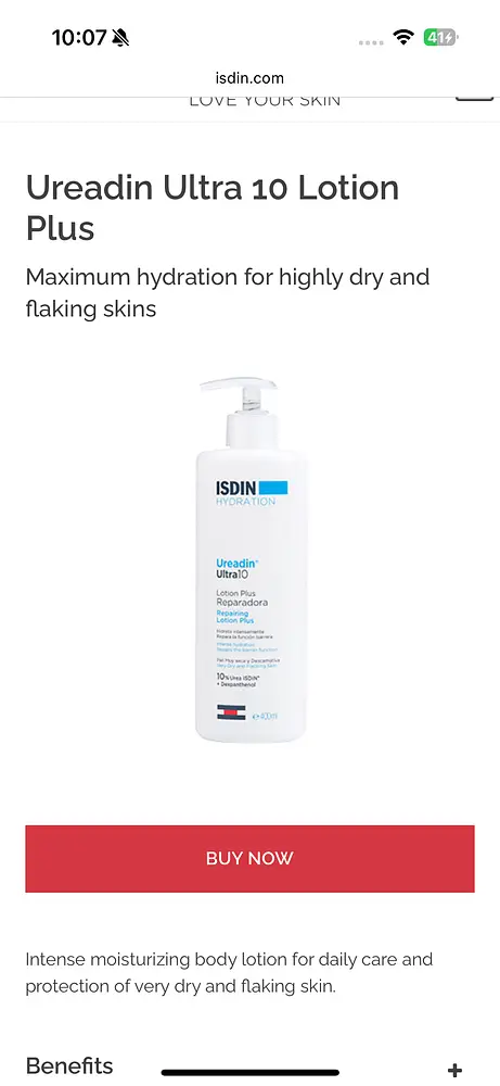 ISDIN Ureadin Ultra 10