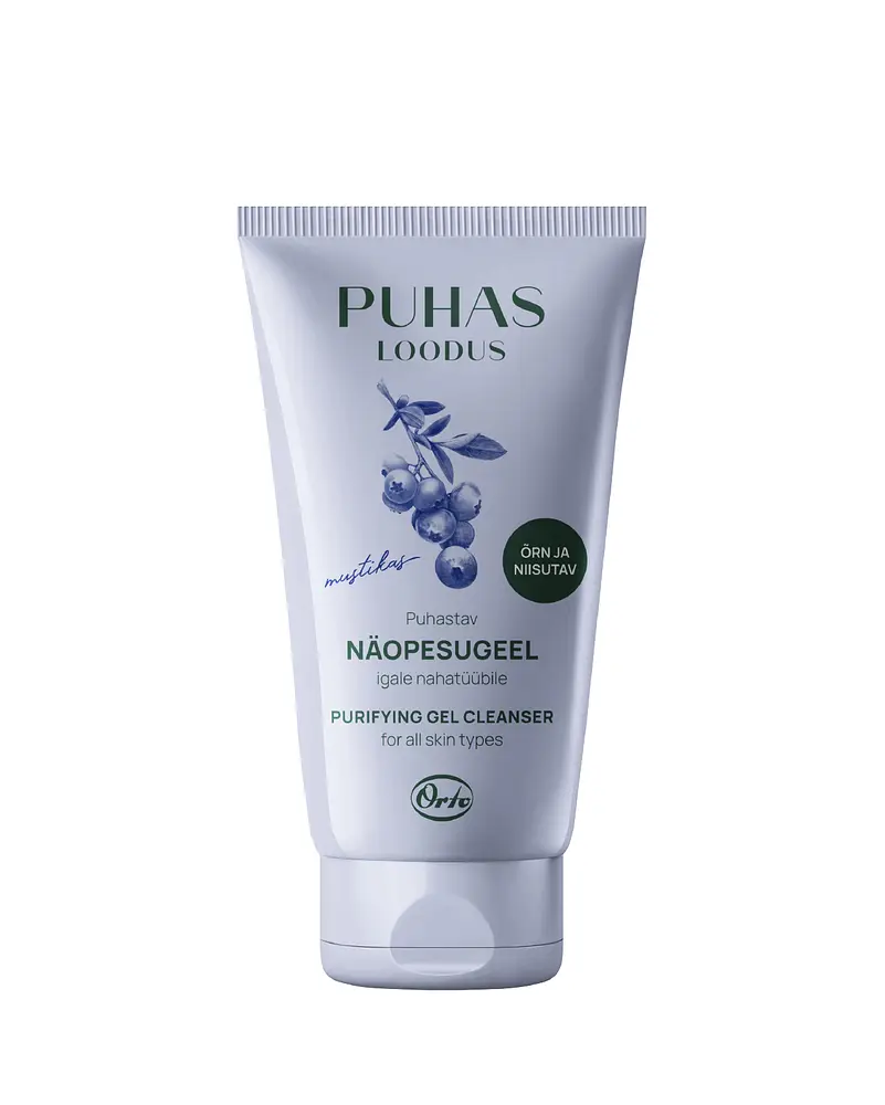 Puhas Loodus Blueberry Purifying Gel Cleanser