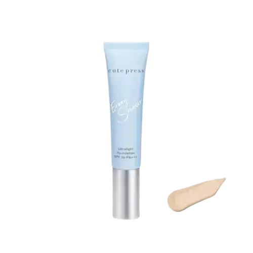 Cute Press Evory Snow Ultralight Foundation SPF 30 PA +++ N1 Light Natural Beige
