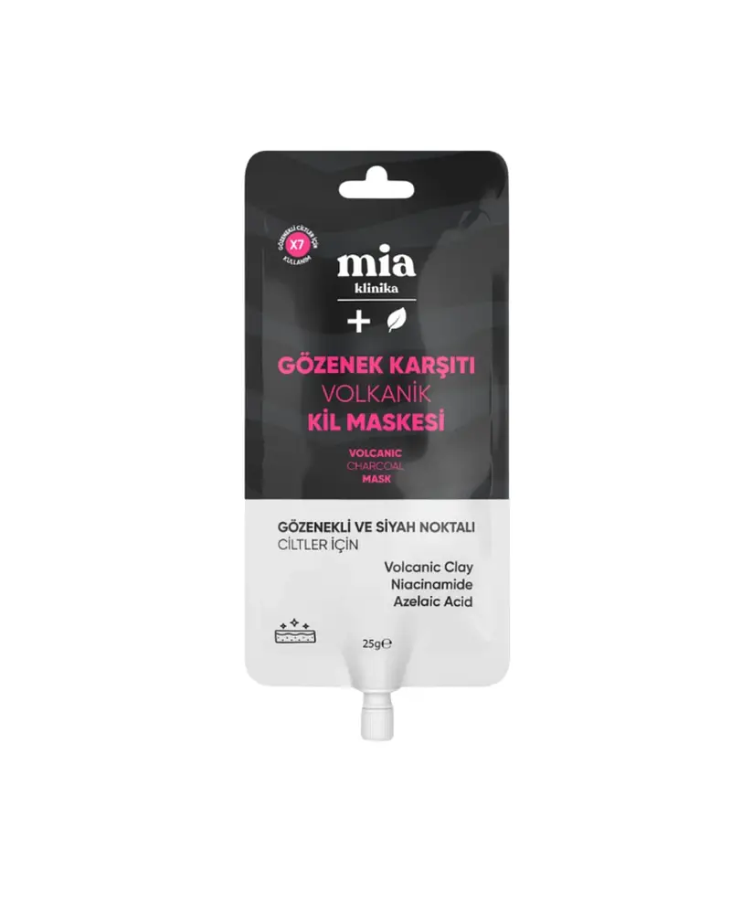 mia klinika Clay Mask Anti-Pore Volcanic