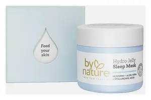 By Nature Hydro Jelly Sleep Mask with Glycerin + Aloe Vera + Hyaluronic Acid