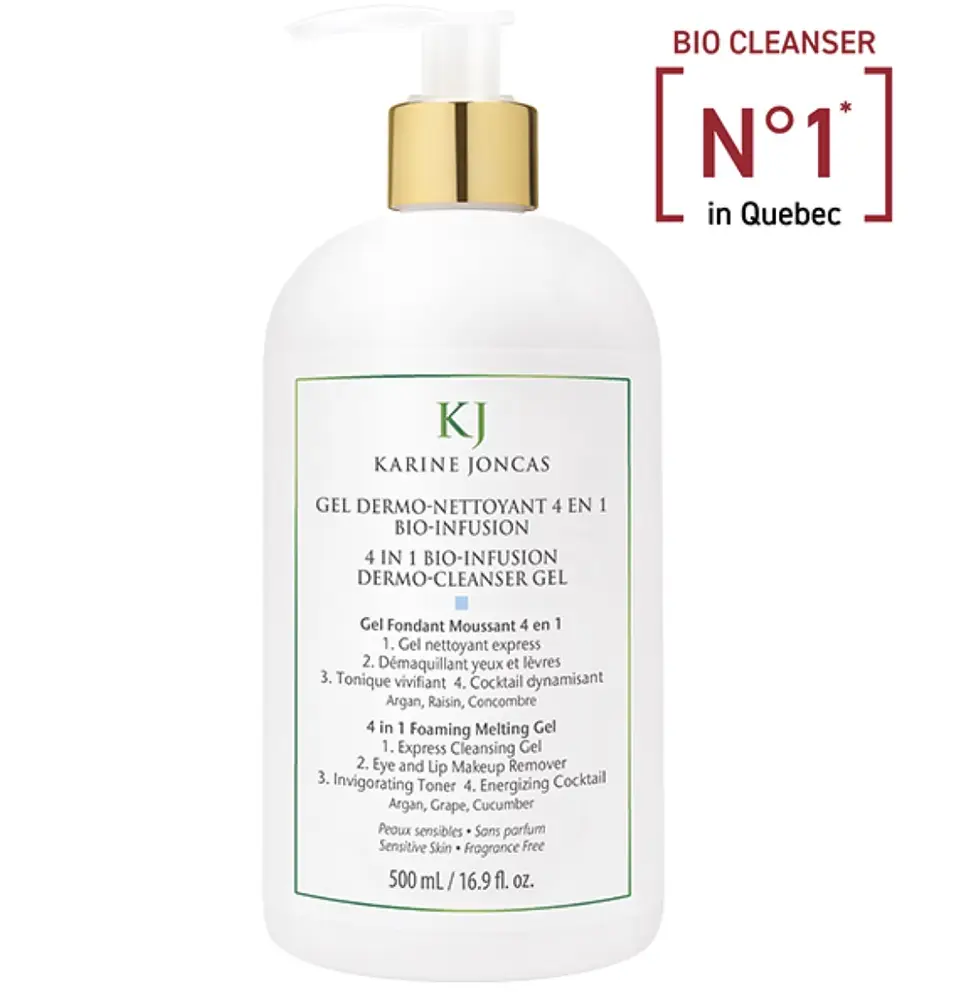 Karine Joncas 4 In 1 Bio-Infusion Dermo-Cleanser Gel