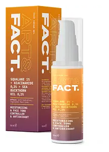 Art & Fact Squalane 1% + Niacinamide 0,3% + Sea Buckthorn Oil 0,2% Face Cream Gel