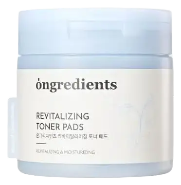 ongredients Revitalizing Toner Pad