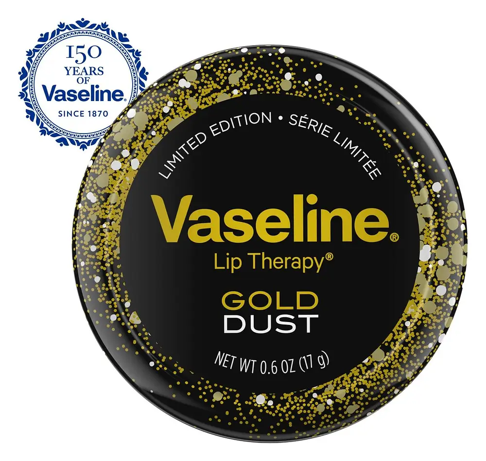 Vaseline Lip Therapy Tin Gold Dust