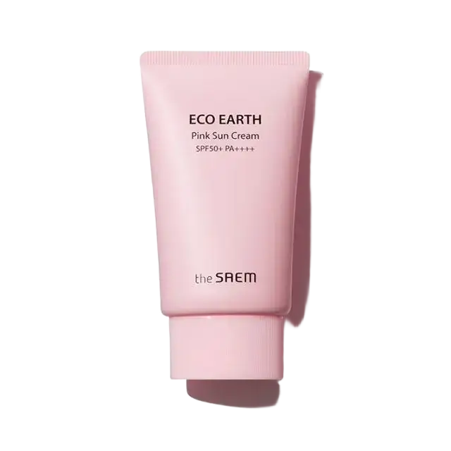 The Saem Eco Earth Pink Sun Cream SPF 50+ PA++++