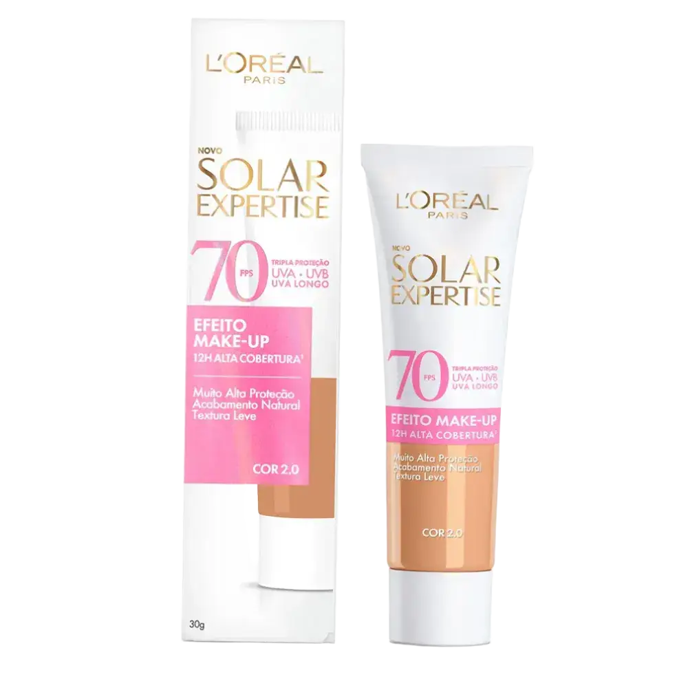 L'Oreal Solar Expertise Efeito Make-Up SPF 70 2.0
