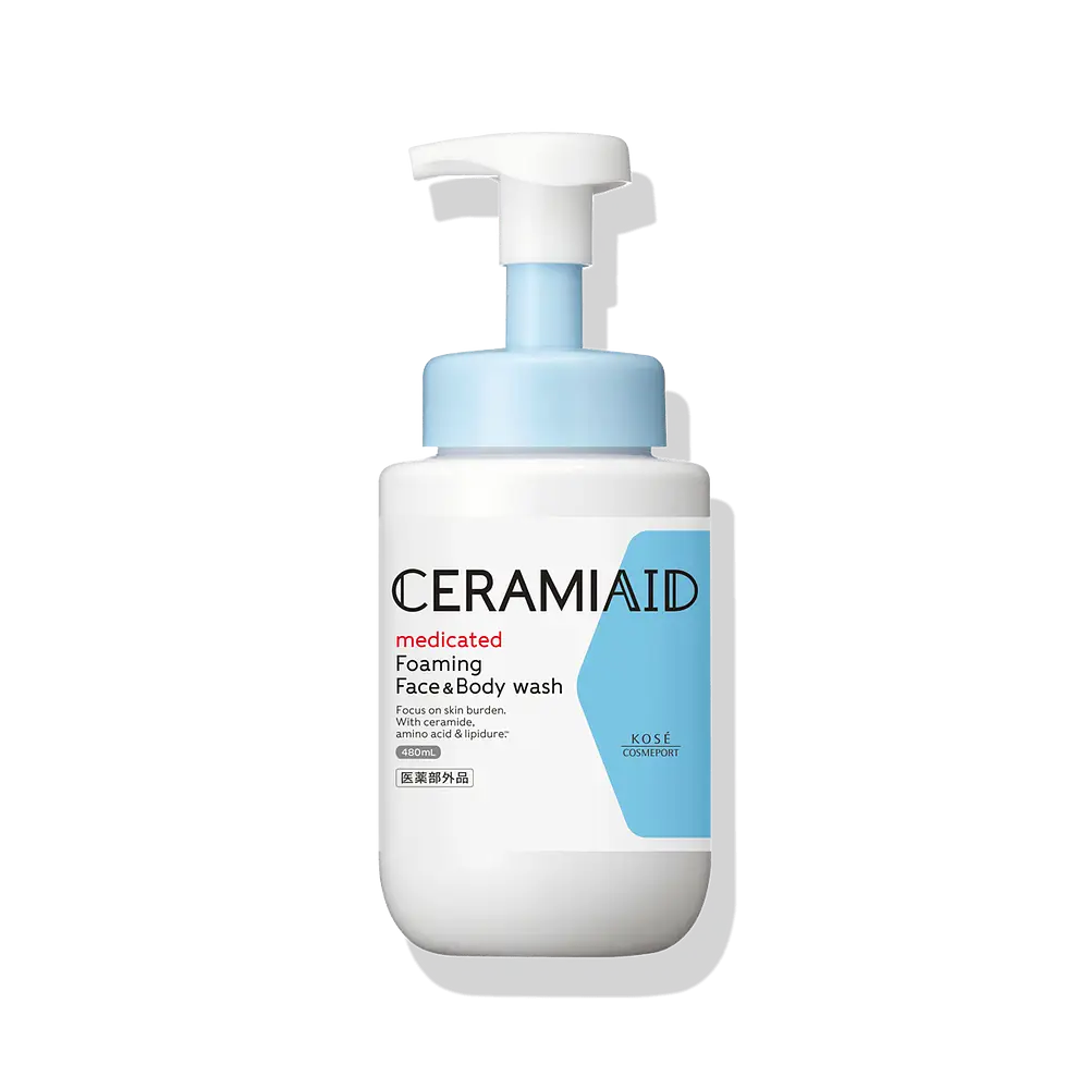 Ceramiaid Medicated Foaming Face & Body Wash
