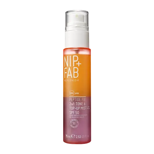 Nip + Fab Peptide Fix 2In1 Tone & Top-Up Mist 4% SPF 50