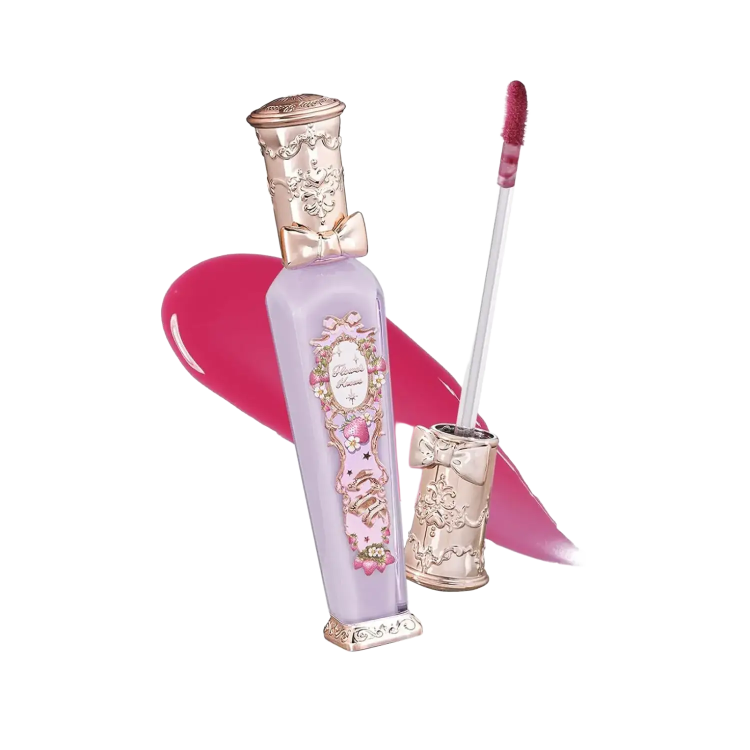 Flower Knows Violet Strawberry Rococo Glowy Lip Gloss G04 Blackberry Jam