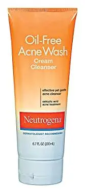 Neutrogena Oil-Free Acne Face Wash Cream Cleanser