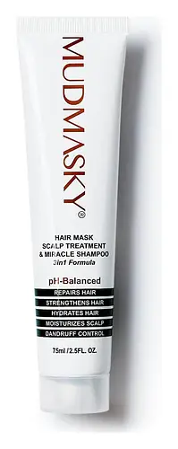 MUDMASKY Hair Mask Scalp Treatment & Miracle Shampoo 3in1